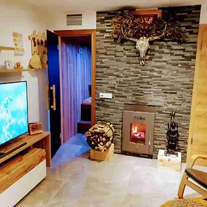 3 Z Moderne Wellnesswohnung - Sauna, Kamin, Parkplatze 65m2 Bis 6 Per Germany